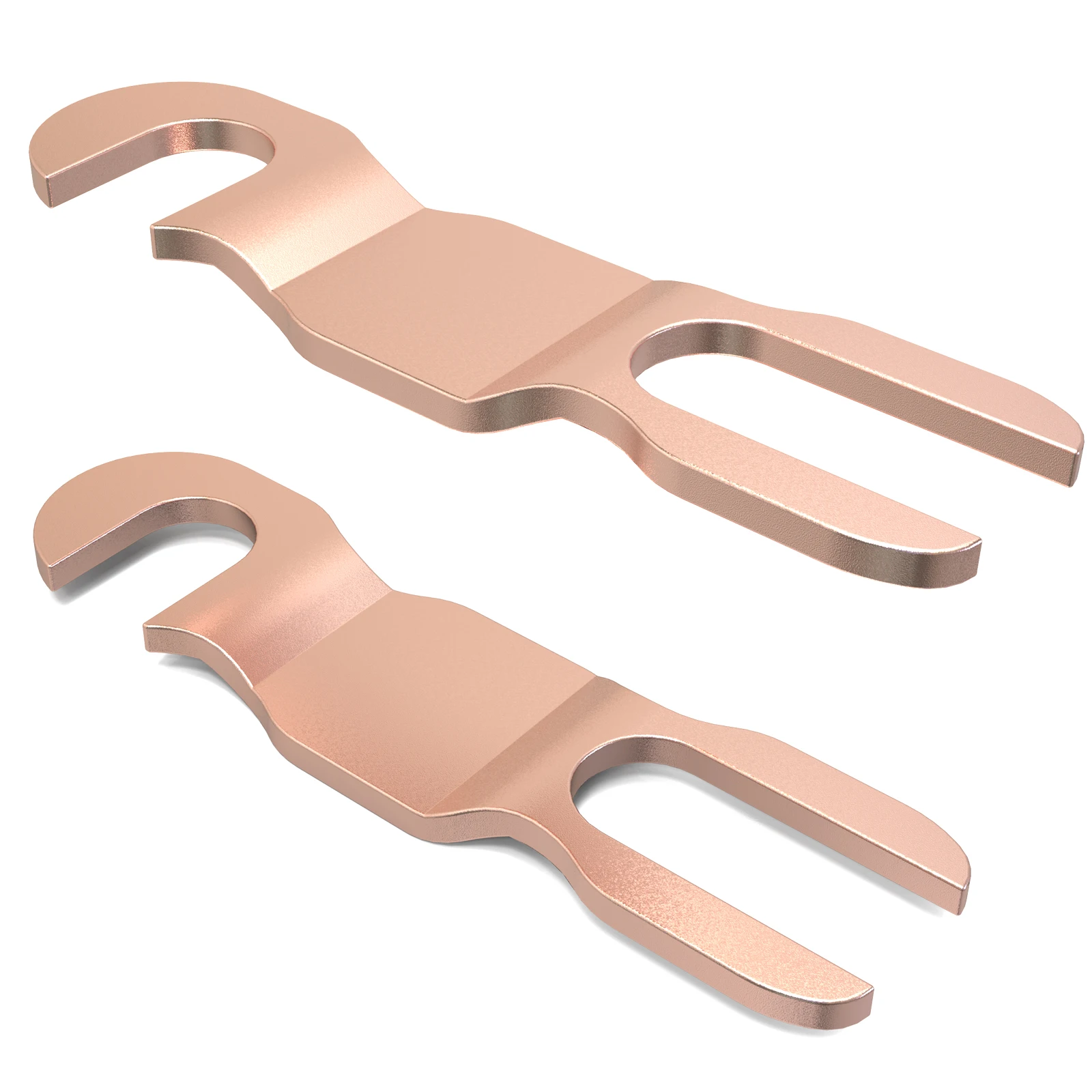 Monosaudio 7N Rood Koper Vergulde Verzilverd Ktv Speaker Kabel Jumper U Vork Audio Terminal Connector