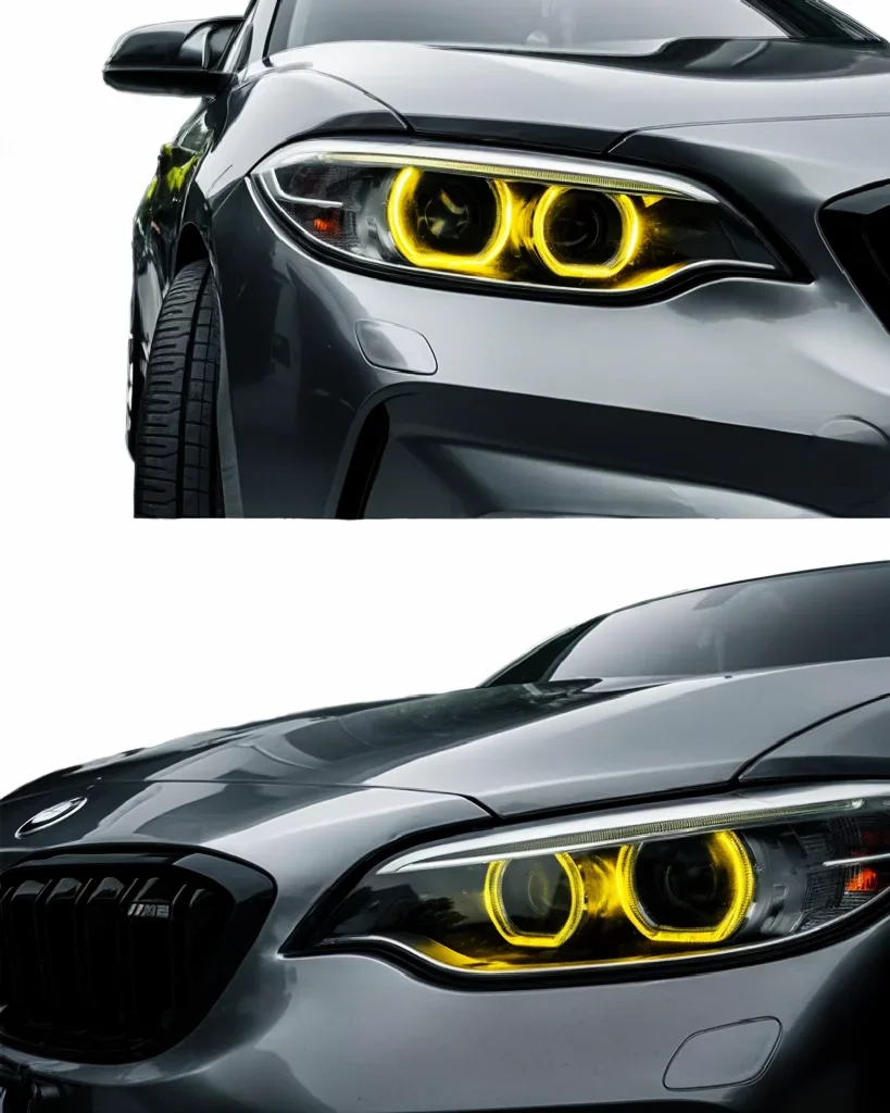 DRL LED Light Chip for BMW 2 Series M2 F22 F23 F87,Yellow Source Module Fits 2014-2019 OEM Adaptive LED Headlight Upgrade M235