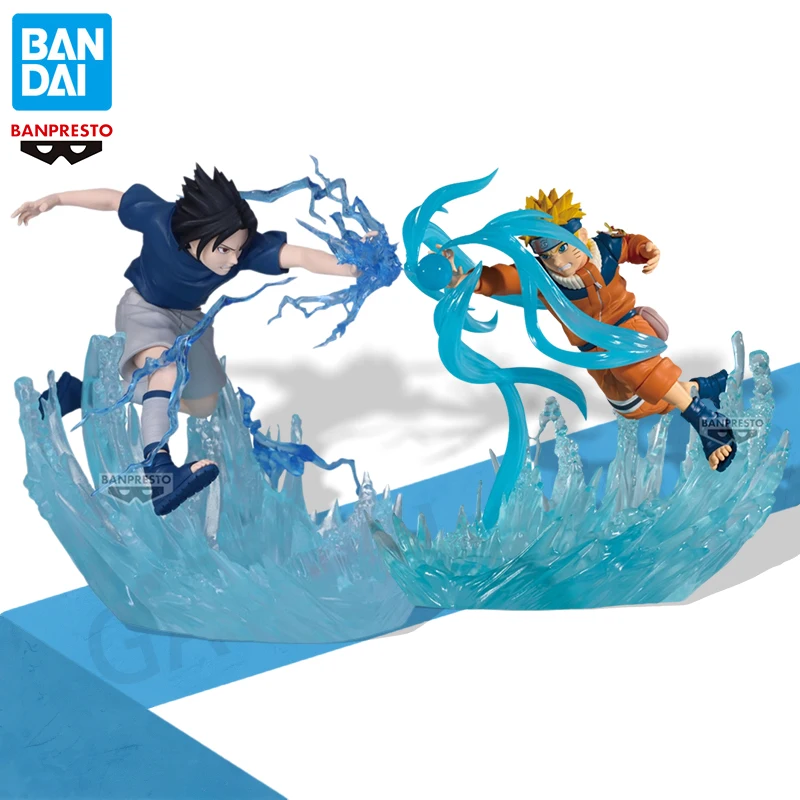 

In Stock Bandai Original Anime NARUTO Combination Battle Uzumaki Naruto Uchiha Sasuke Action Figure Collectible Model Toy Gift
