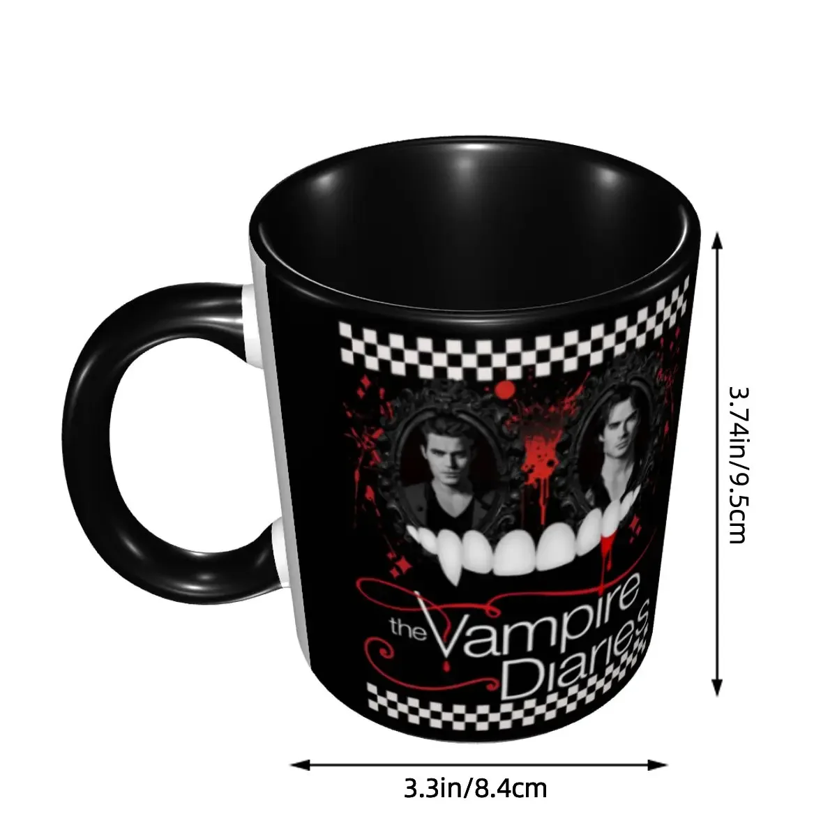 Customized The Vampire Diaries Mug DIY Ceramic Tea Milk Coffee Cups