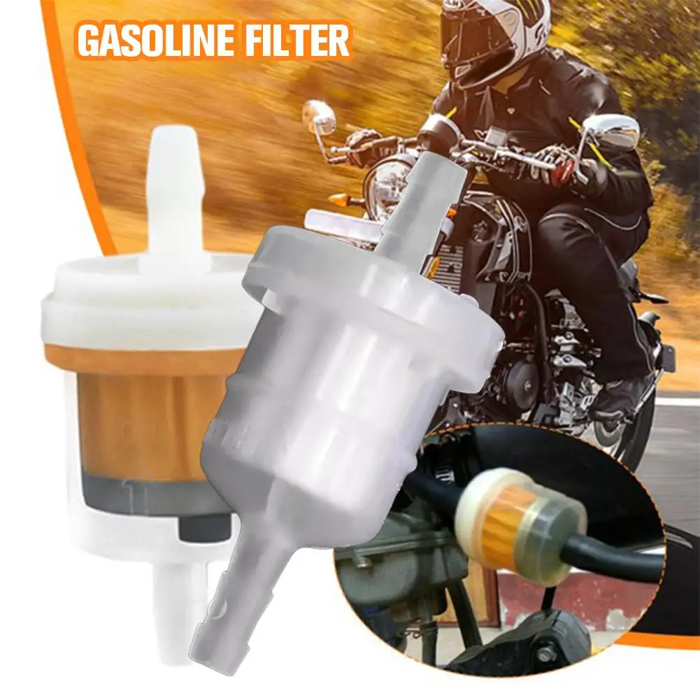 Universal Gasoline Gas Fuel Gasoline Oil Filter Motorcycle Scooter Gasoline Filter Tool Motor ATV Fuel Filter Accessories