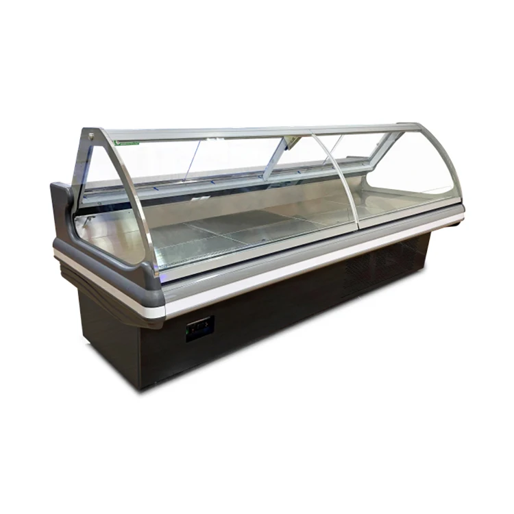 Supermarket Meat Display Chiller Refrigerator Showcase Butcher Shop Meat Display Fridge for Deli case