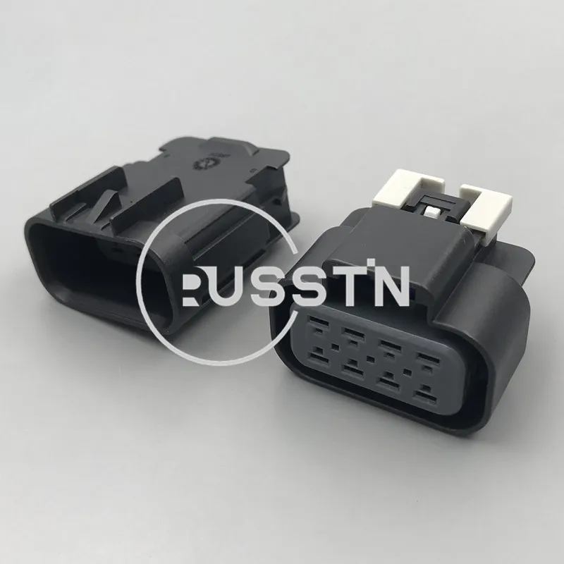 

1 Set 8 Way Waterproof Socket Headlight Connector AC Assembly Automobile Harness Plug 15326654 15326655 For BUICK