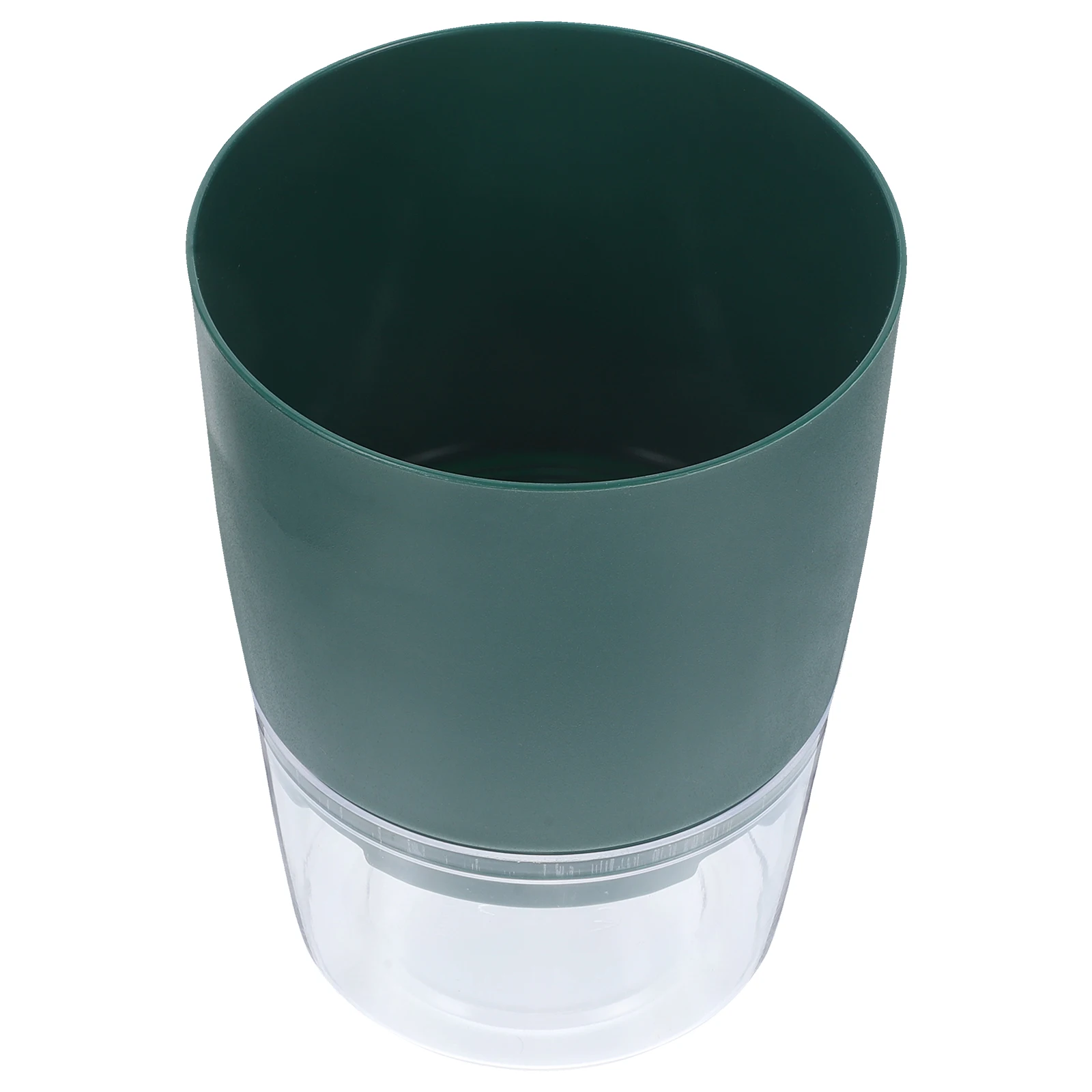 

Self Watering Flower Pot Dark Green Plastic Garden Planter Container Bonsai Auto Absorbent Durable Balcony
