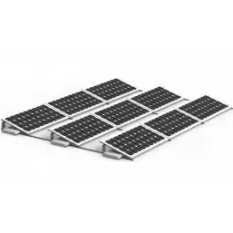 Quality Certification Rooftop Pv Brackets Solar Ballast Racking East To West Flat Roof Ground Solar Mounting System - Detail 1