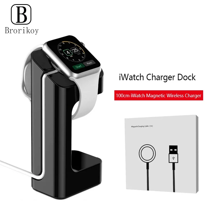 

Charger Stand For Lightweight Portable Bracelet Watch Charging Stand Bracket for Apple iWatch Series 5 4 3 Fast Charging Desktop