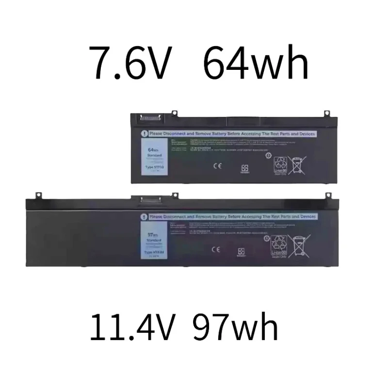 

Эта батарея подходит для ноутбуков Dell DELL Precision 7330, 7530, 7540, 7730, 7740, P34E, P74F5TF, 10. Модель: NYFJH, OWNRC, G