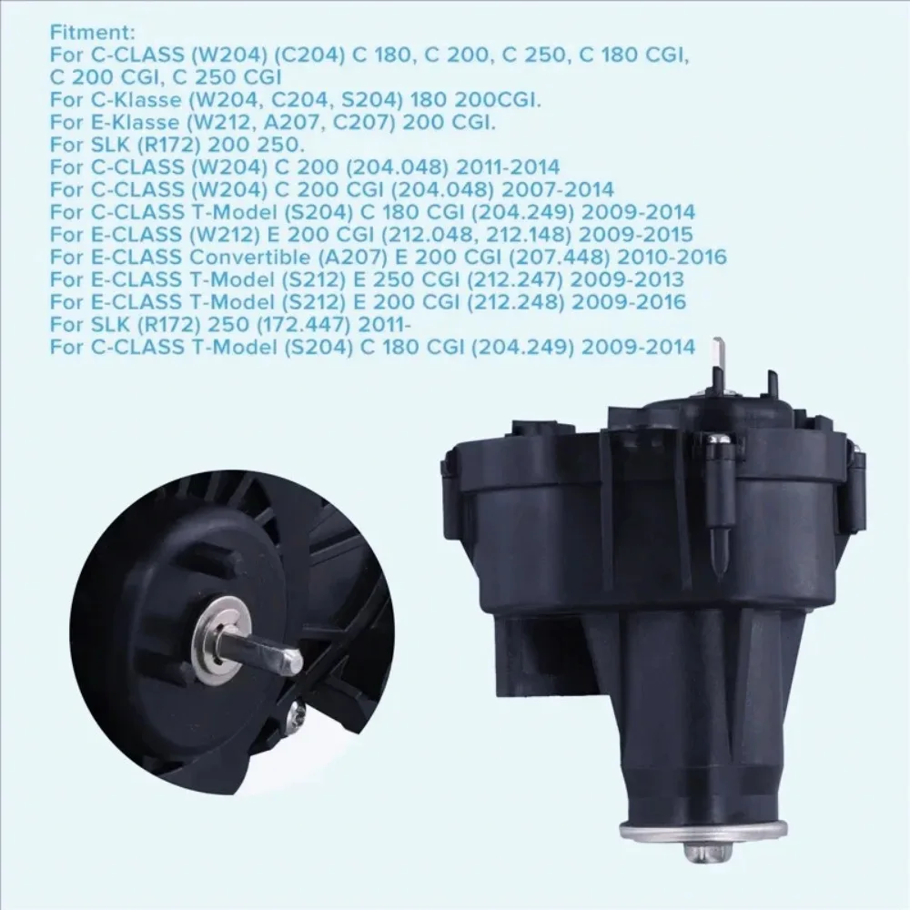 Car Intake Manifold Actuator A2711400004 For Mercedes-Benz W204 W212 R172 C180 C200 Servo Motor Throttle Control Valve
