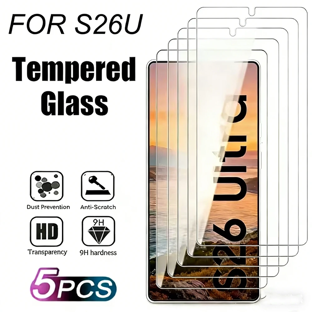1-5 Stück Panzerglas für Samsung S26 Ultra S26 Plus S25 FE S24 FE A56 A36 A55 A53 A37 A57 S23 FE S21 HD Displayschutzfolien