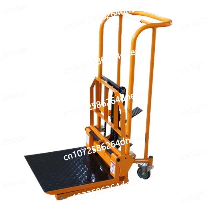 

Manually-Operated Forklift Hydraulic Truck Lifting Heap Height Small Loader