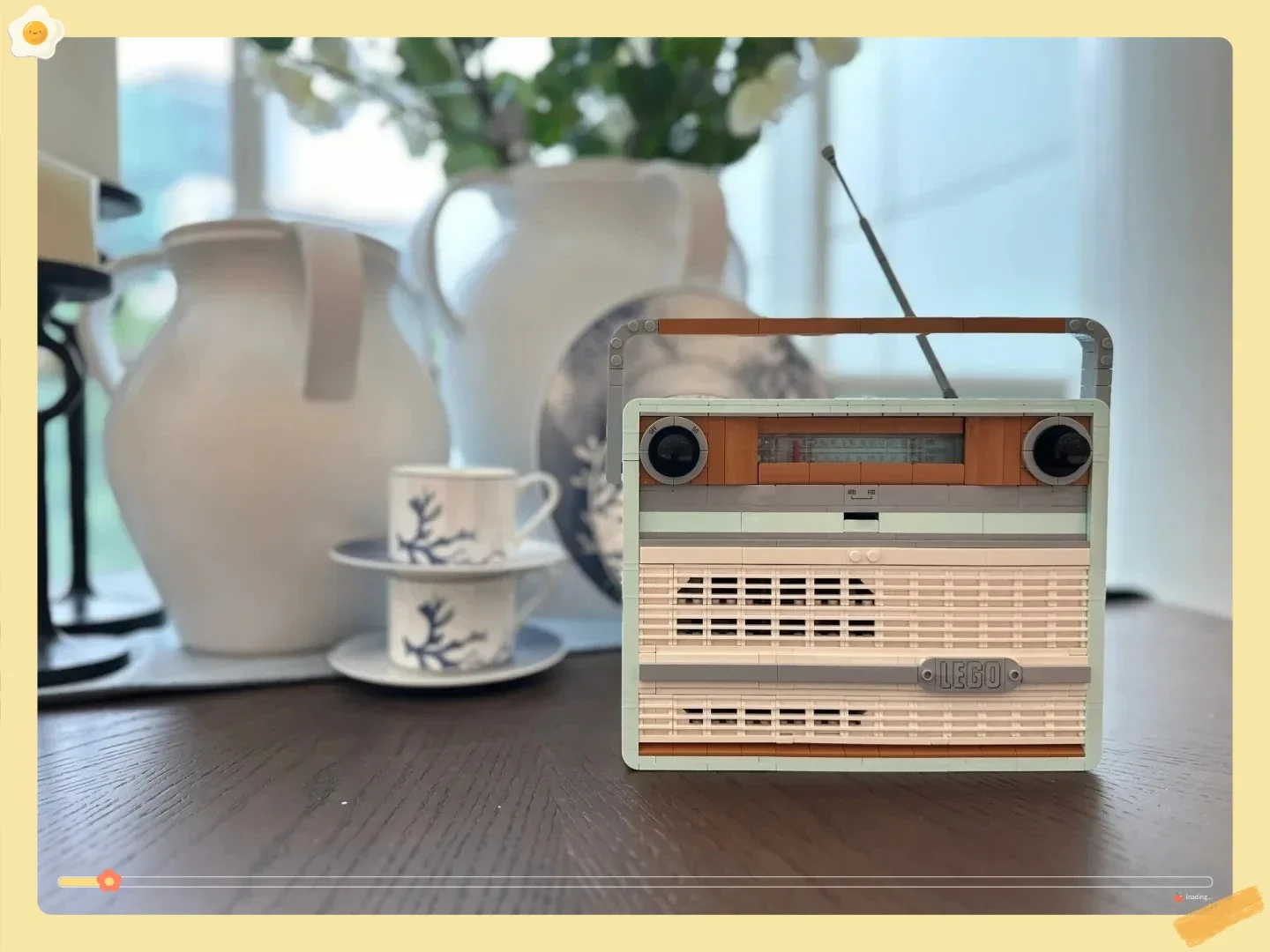 

NEW Creative ICONS Series Retro Radio Model Building Blocks Transistor Radio Musicians Home Decoration Children's Building Blo