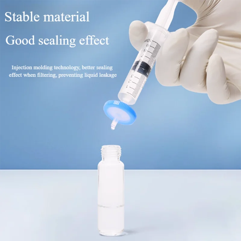 

Disposable sterile needle filter cell filter head organic water system filter membrane bacterial filter head PES nylon 0.22 0.45