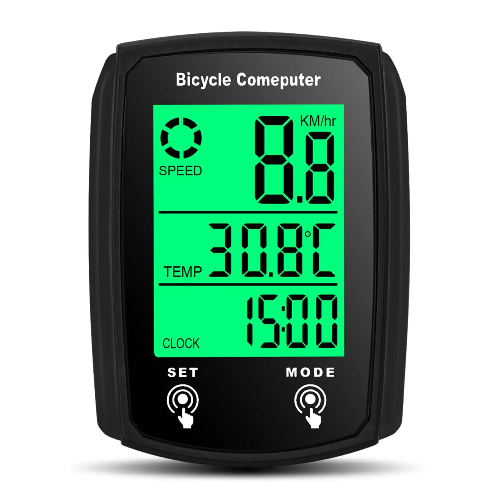 AliExpress DOMEN Bicycle LCD Computer Luminous Cycling Touch Screen Wired Speed Odometer  Waterproof With Backlight bike Accessories