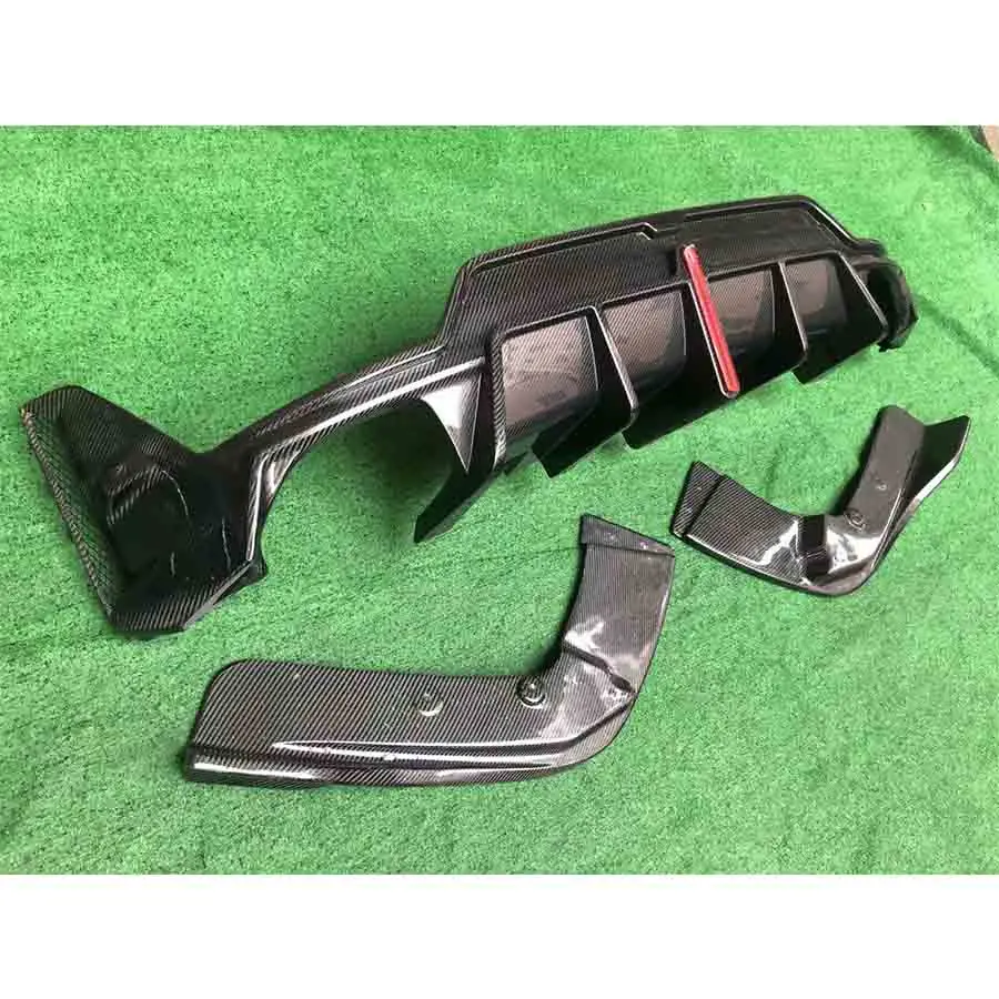 For BMW 3 Series G20 G28 2023+ Carbon fiber Diffuser rear bumper diffuser spoiler rear lip Shunt Car Accessories upgrade body ki