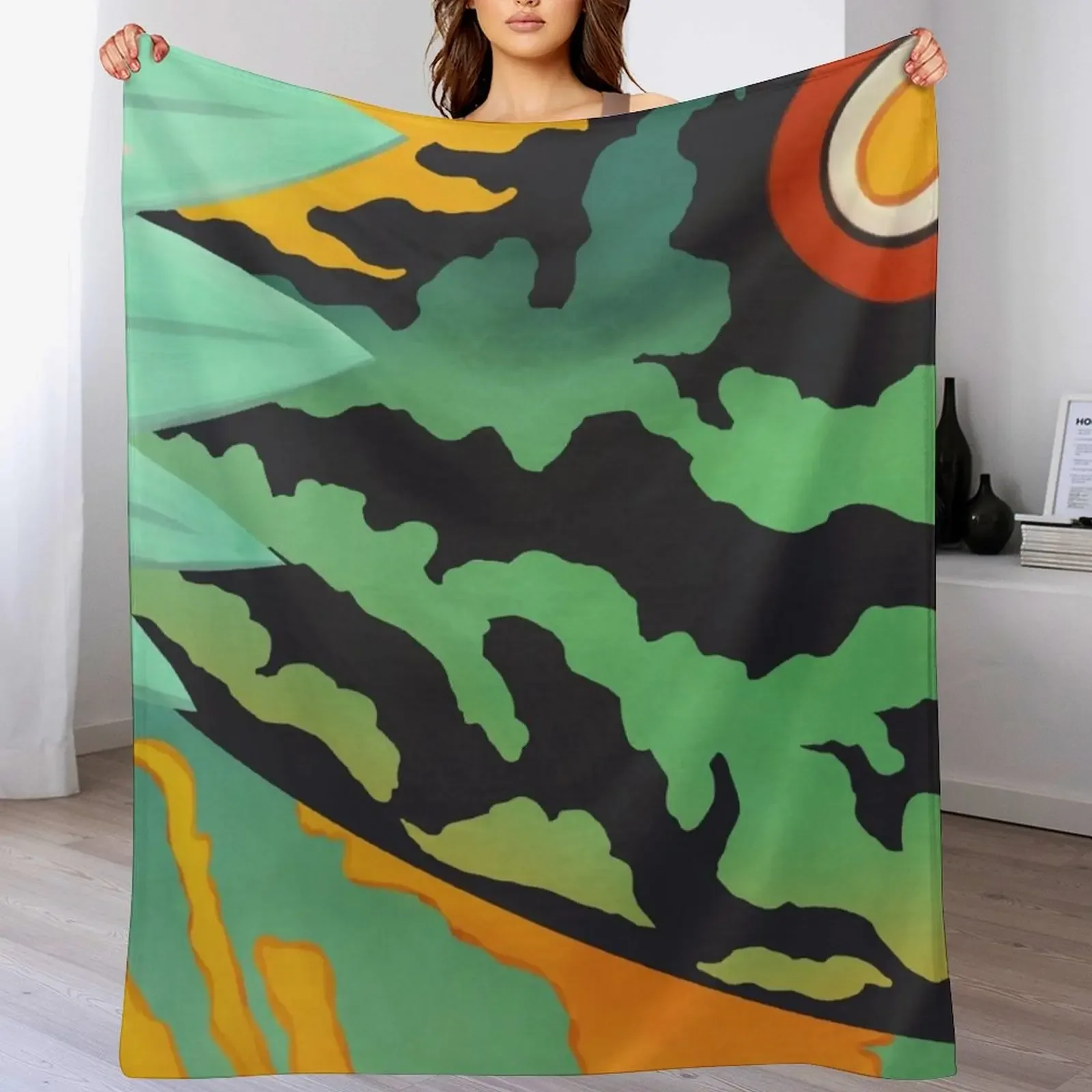 

Goddess' Wing -Leo Throw Blanket Extra Large Throw Flannel Designers Cute Blankets