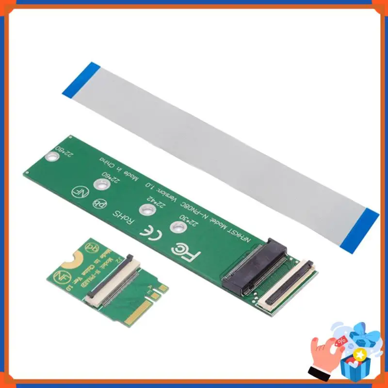 Compact Key A+E Interface WIFI Tom.2 Key M Interface Adapter FPC Soft Bank SSD Connection Cable NVME Adapter Card NGFF