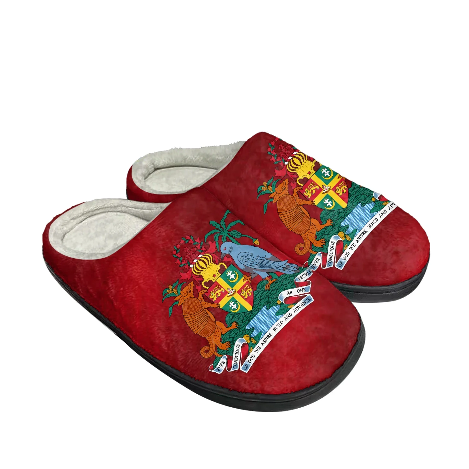 

Grenada Flag Home Cotton Custom Slippers Mens Womens Sandals Grenada Plush Bedroom Casual Keep Warm Shoes Thermal Slipper