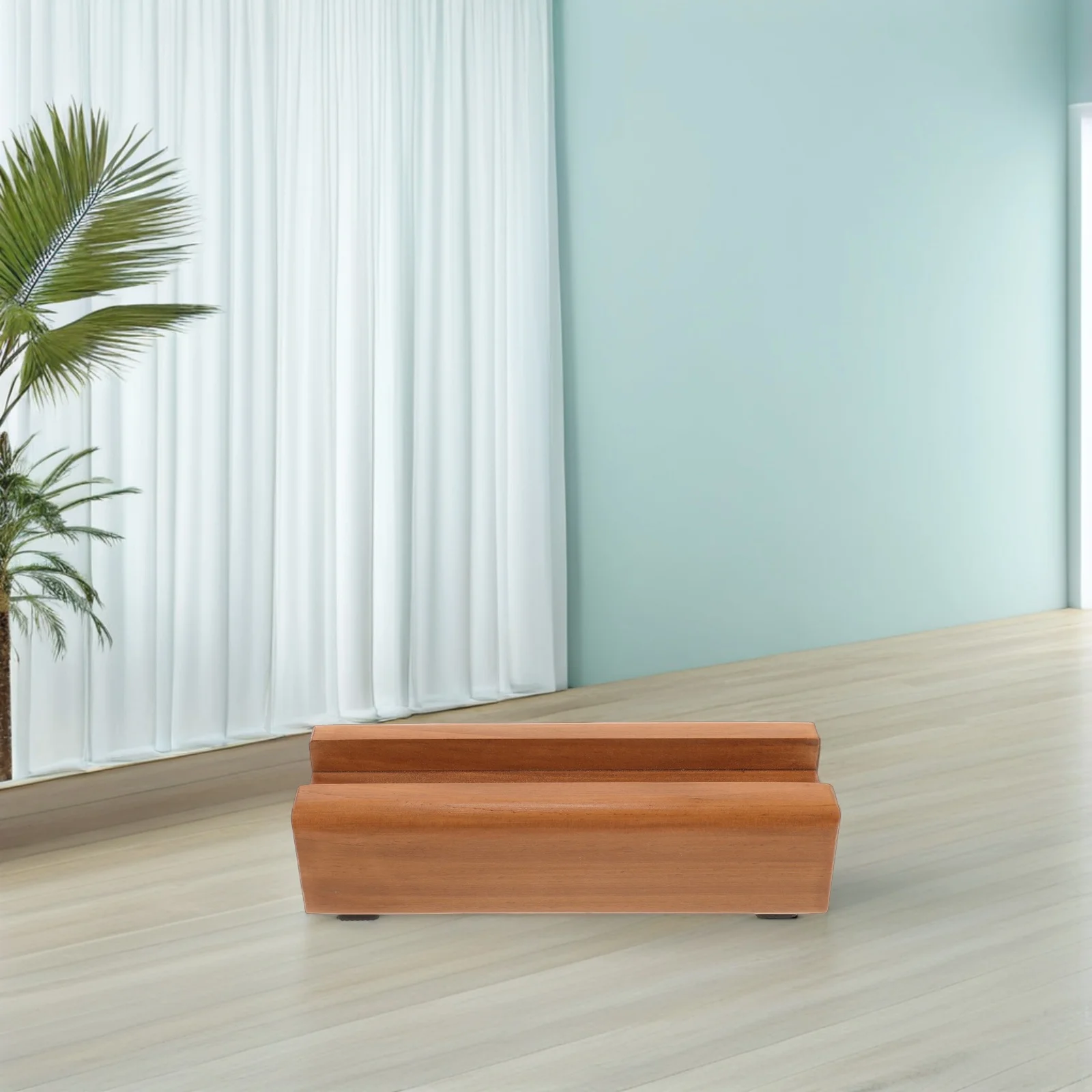 

Floor-standing Mirror Support Frame Only Light Luxury for Nonslip Wooden Large Length