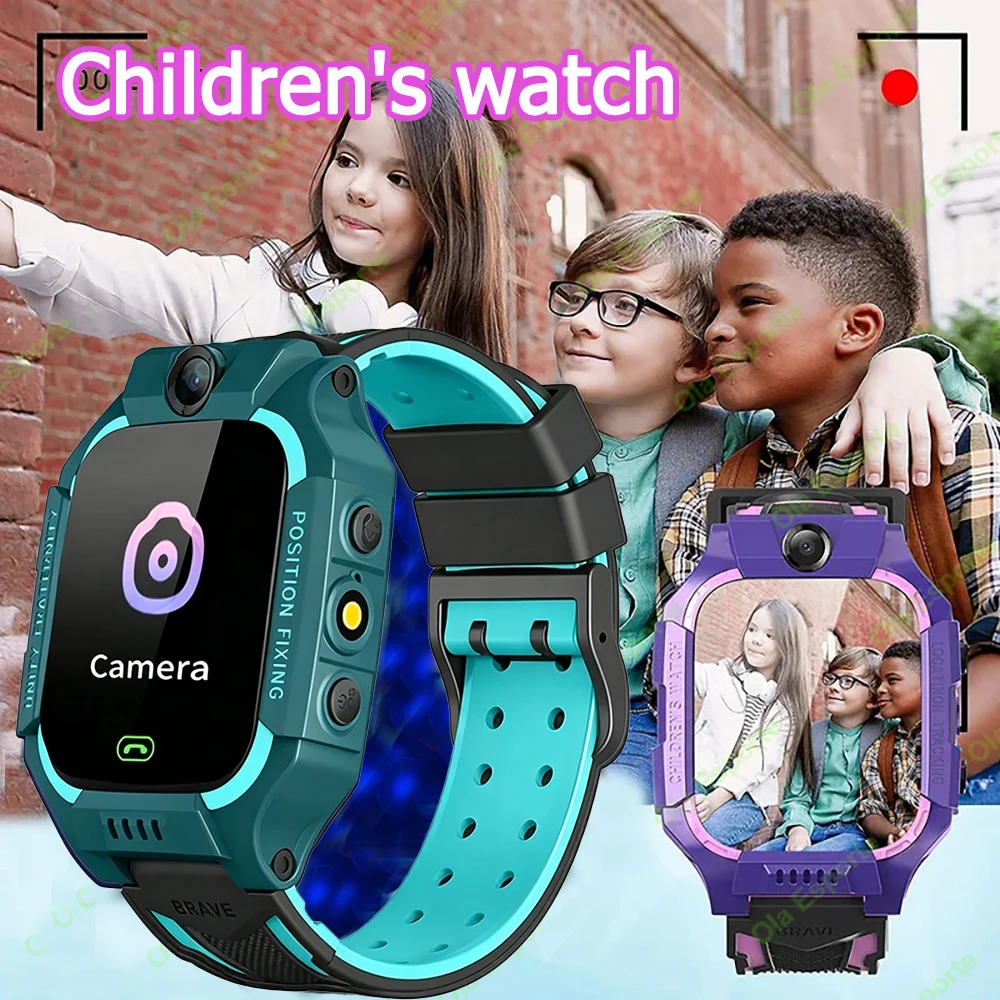 New Kids Smart Watch GPS Location Tracker Sim Card Waterproof Call Camera Mobile Smartwatch For IOS Android Boys girls Gift Ht30