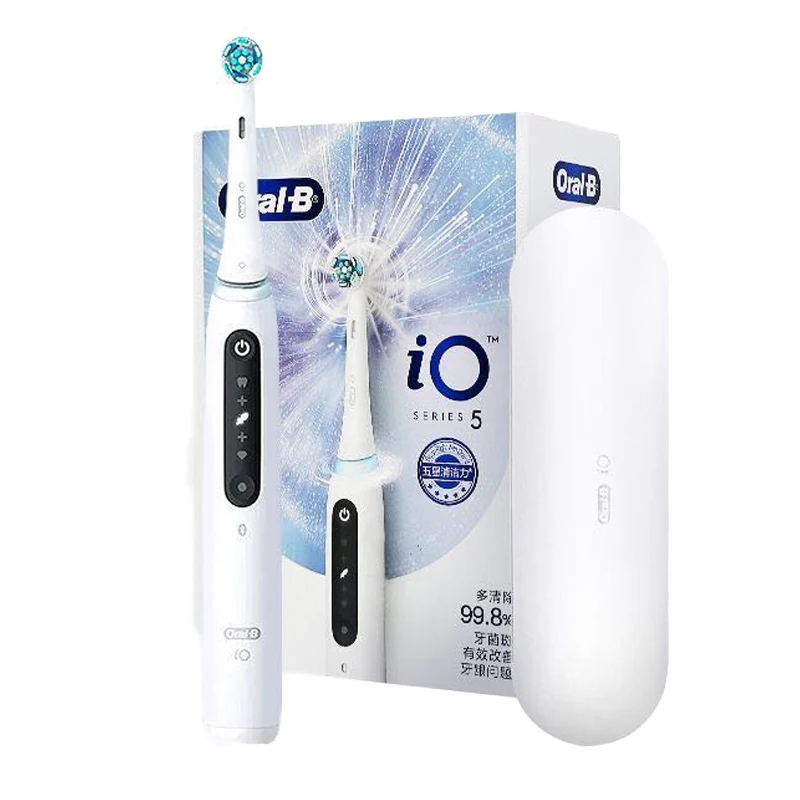 Oral-B Professional Electric Toothbrush 5 Modes, App Connectivity, Smart Timer, Pressure Control, Full Kit with Travel Case