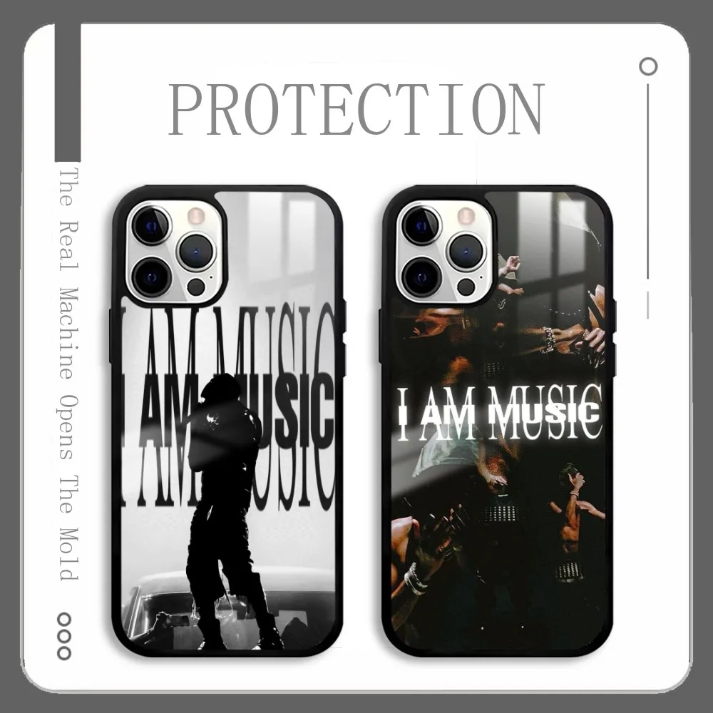 

P-Playboi C-Carti I AM MUSIC Phone Case For IPhone 16 15 14 13 12 11 Pro Xs Max Mini Plus Celulares Hard Funda