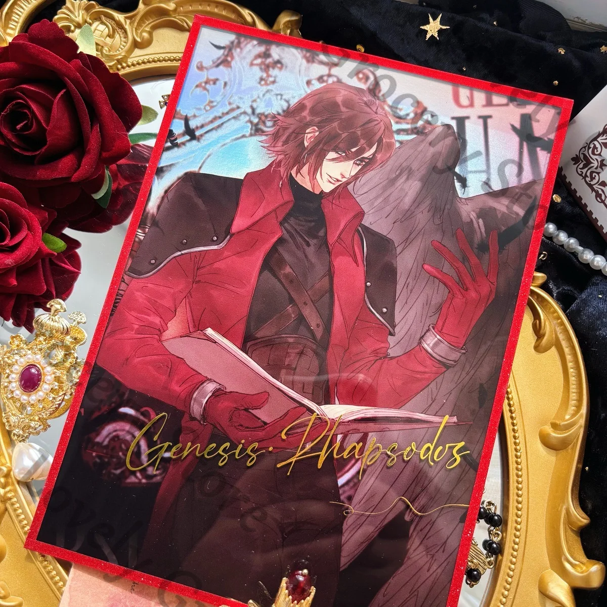 

Аниме Genesis · Rodos, косплей, мультяшный аксессуар для карт, открытка, переводка, маленькое калорий, цветной бумажный орнамент, талисман, подарок