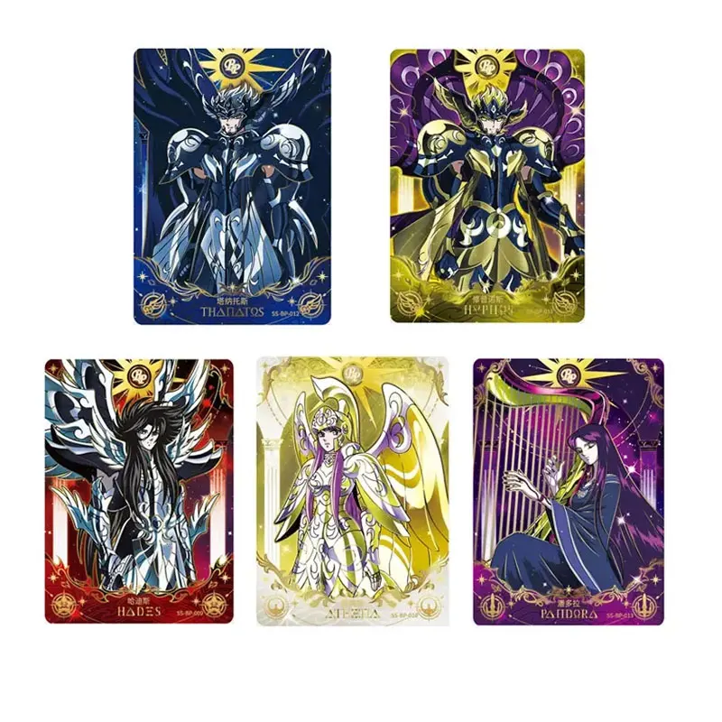 KAYOU Gold Saint Seiya Series 2 BP/UTR/MR//QR Awakening of The Holy Clothes Full Set Rare Athena Pandora Genuine Collection Card