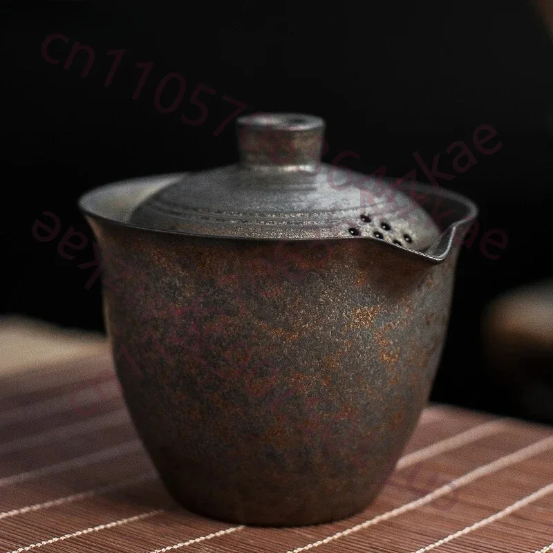Ceramic Teapots Gaiwan Vintage Chinese Kung Fu Tea Pot 200ml