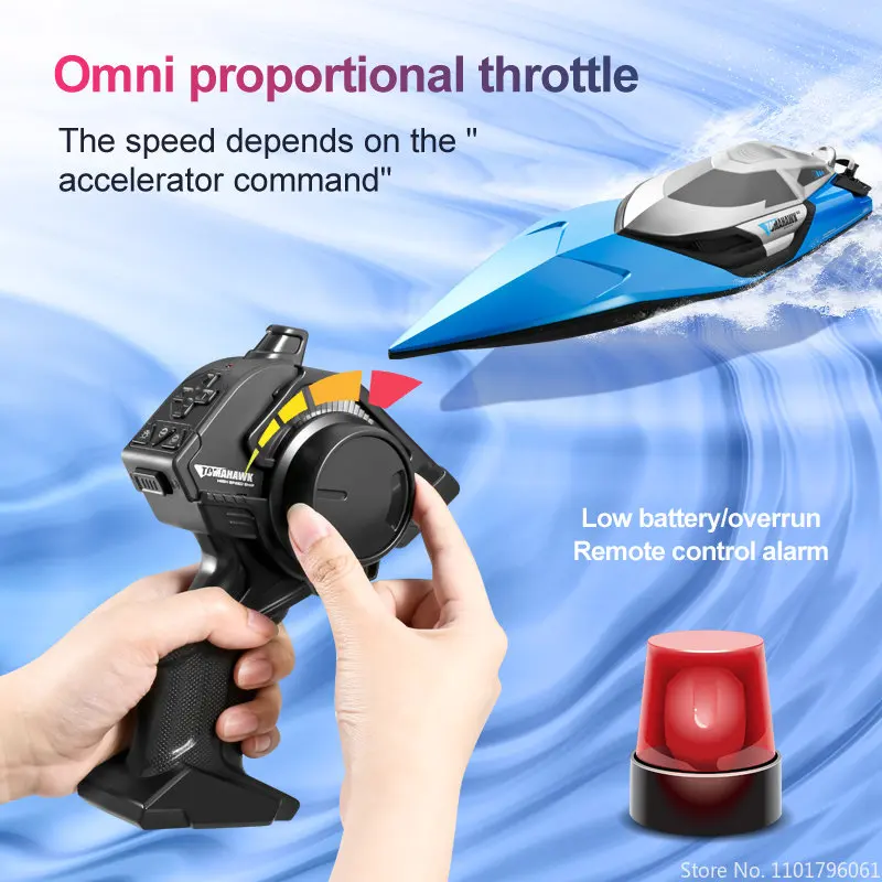 70KM/H Professional Remote Control 50 CM Big RC Boat High Speed Racing Speedboat Endurance 20 Minutes Kids Gifts Toys For Boys