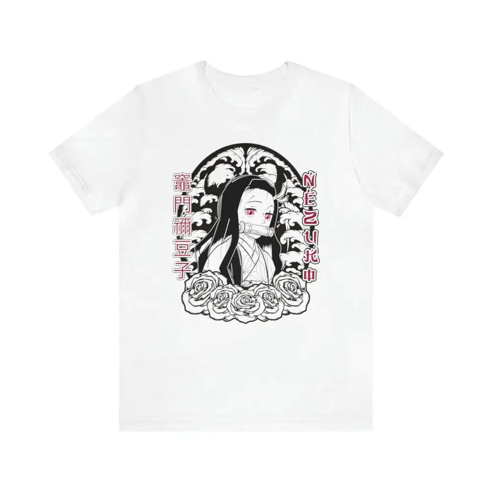Nezuko cute demon anime graphic tees, Demon Slayer tshirt, anime shirt