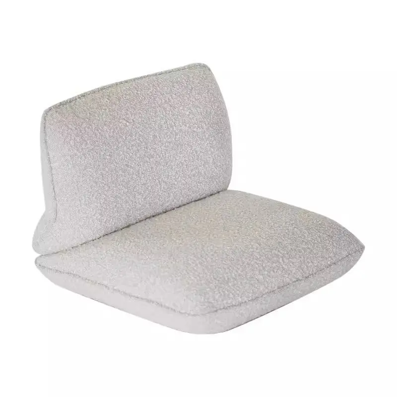 Tea drinking small table tatami balcony bedroom bay window chair lamb wool