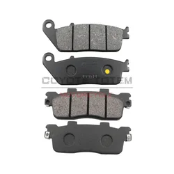 Motorcycle front and rear brake pads disc brake pads for KYMCO Downton 125i Downton 200i Downton 300i 2009-2015