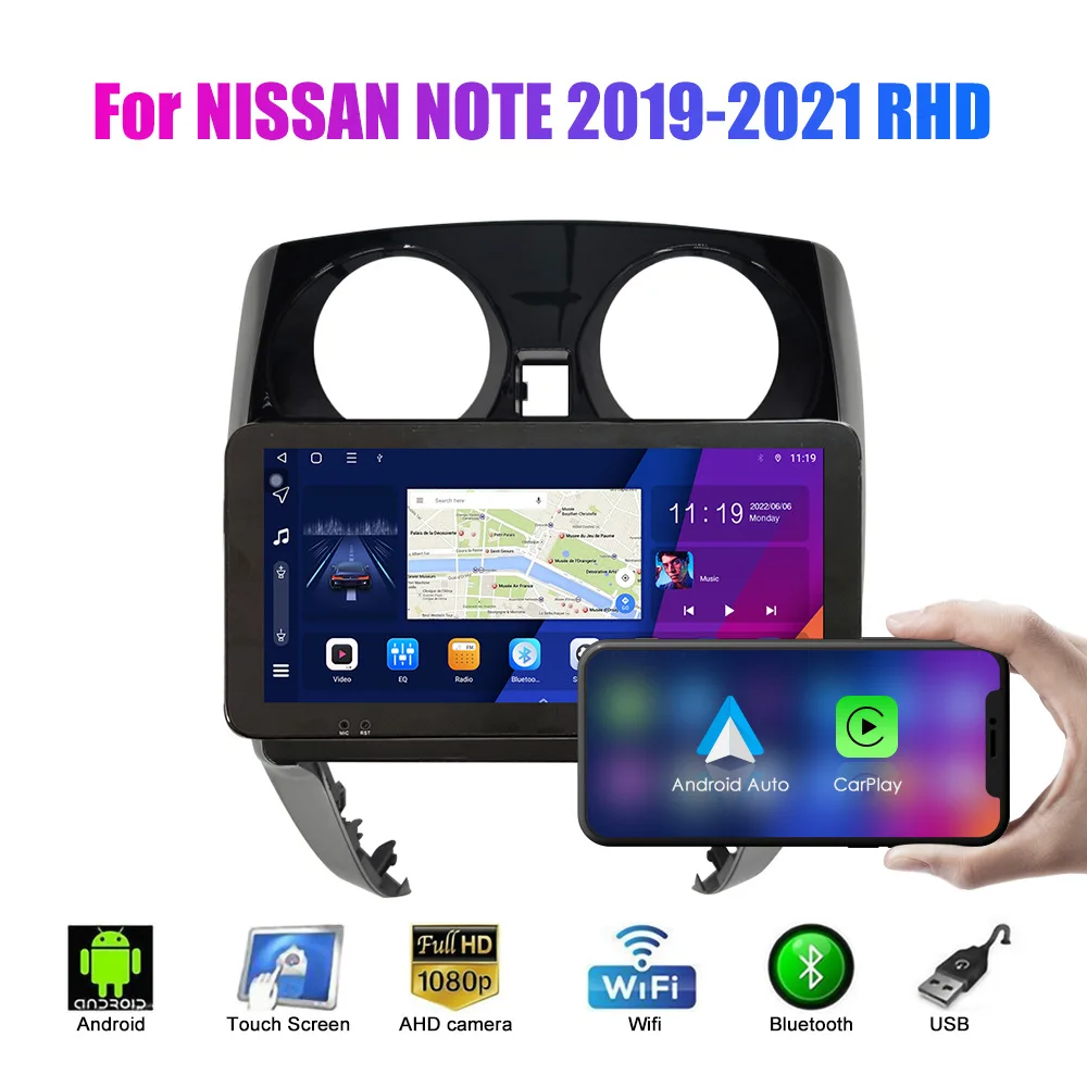 Suitable For Nissan Nissan NOTE 2019-2021 Android Car Navigation GPS Reversing Image All-in-One Machine