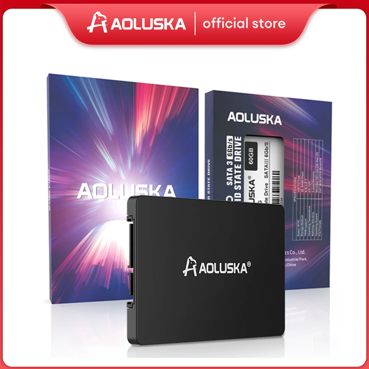 

AOLUSKA SATAⅢ 2.5 SSD 500GB 480GB 240GB 120GB 1TB 2TB 512GB 256GB 128GB 2.5" Solid State Drive Hard Disk For PC Notebook Desktop