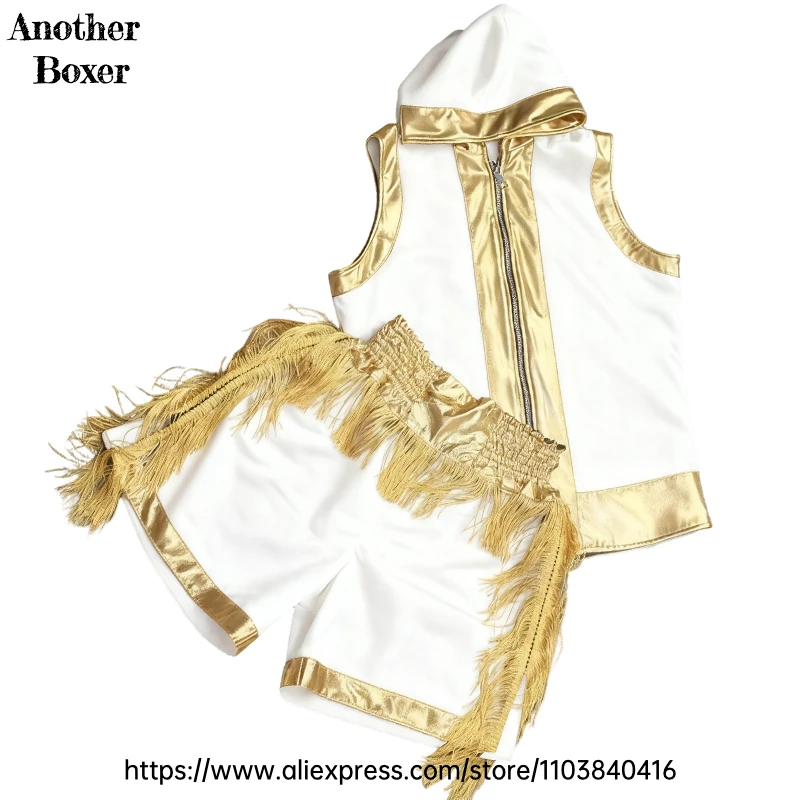 

Боксерские шорты и комплект боксерского платья с капюшоном, шорты для тайского бокса, куртка для мужчин, женщин и детей, BJJ, ММА, кикбоксинг, тренировочная форма для соревнований