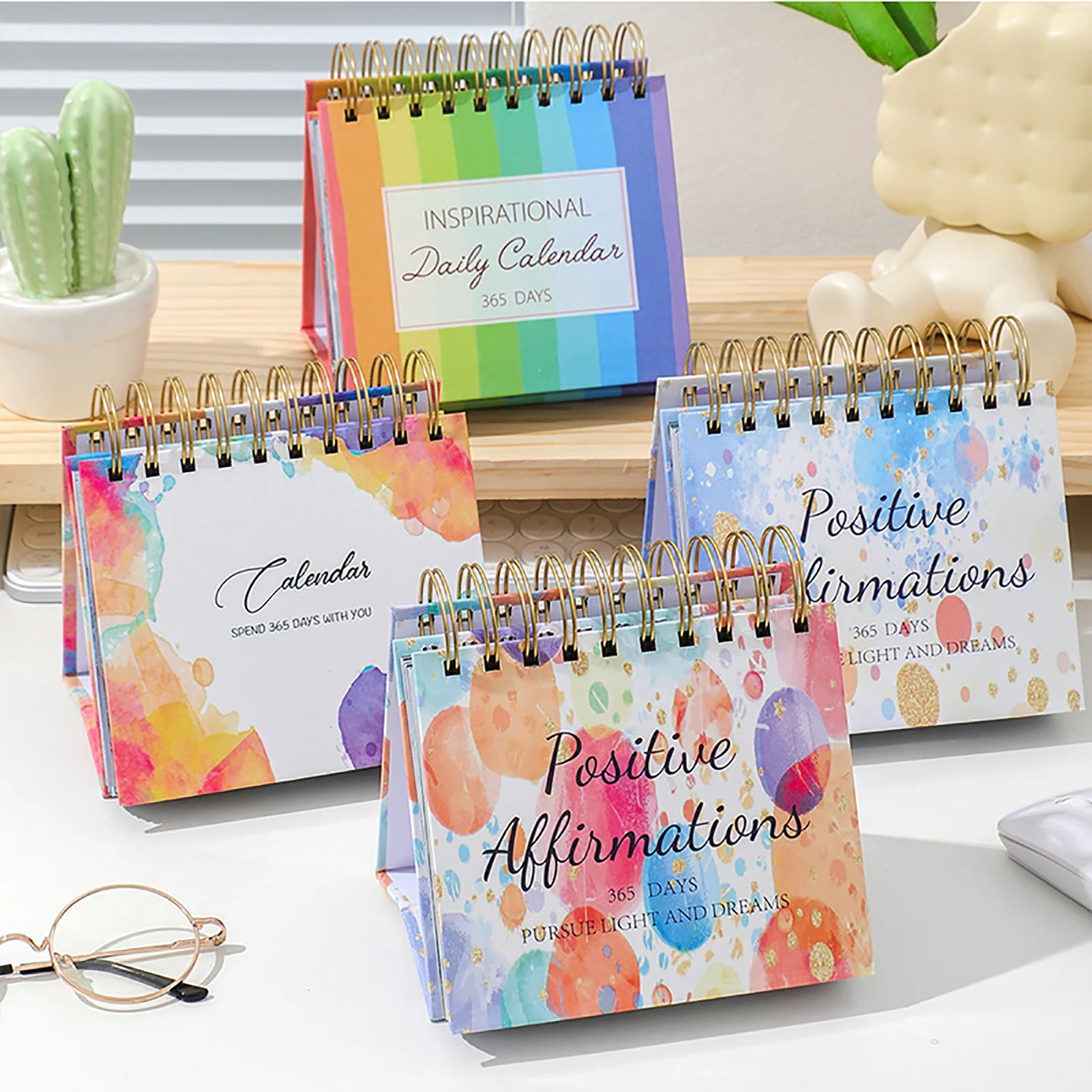 calendar quotes motivation Inspirational Quotes Vibrant Color Motivational Calendar Daily Motivation Office Desk Decor