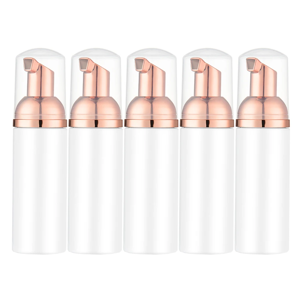 

5pcs Foaming Soap Dispenser Bubble Empty Dispenser Travel Refill Bottle Shampoo Cosmetics Container Adjustable Pump for Home