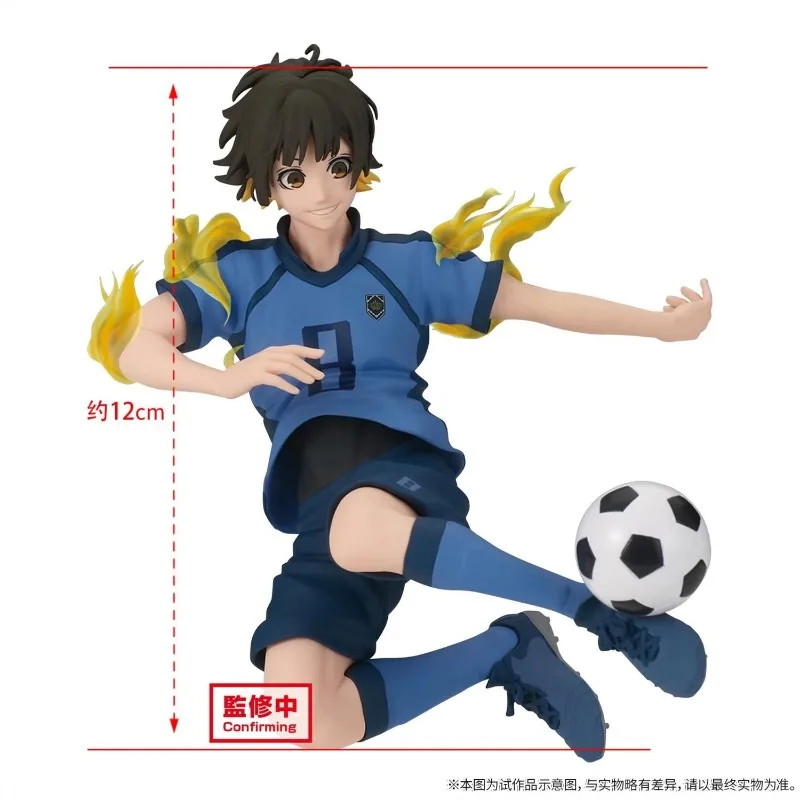 BLOCCO BLU Bandai Banpresto Bachira Meguru Versione TV Sveglia Ver Ornamenti per il desktop Figura anime Regali per bambini Modello bambola