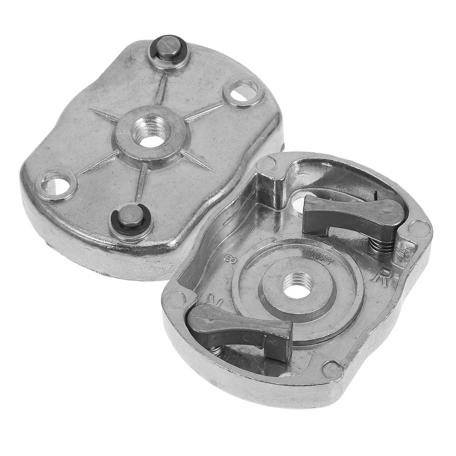2Pcs Starter Pawl Wheel Aluminum Recoil Claw Gear Set Ideal for Lawn Mower Mini Bike Pull Start Pawl Gear Replacement