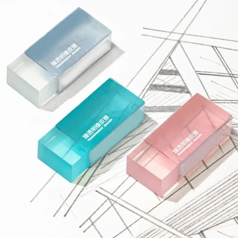 Semplici gomme cancella chiara gomma gomma a matita gomma a colore solido per studenti