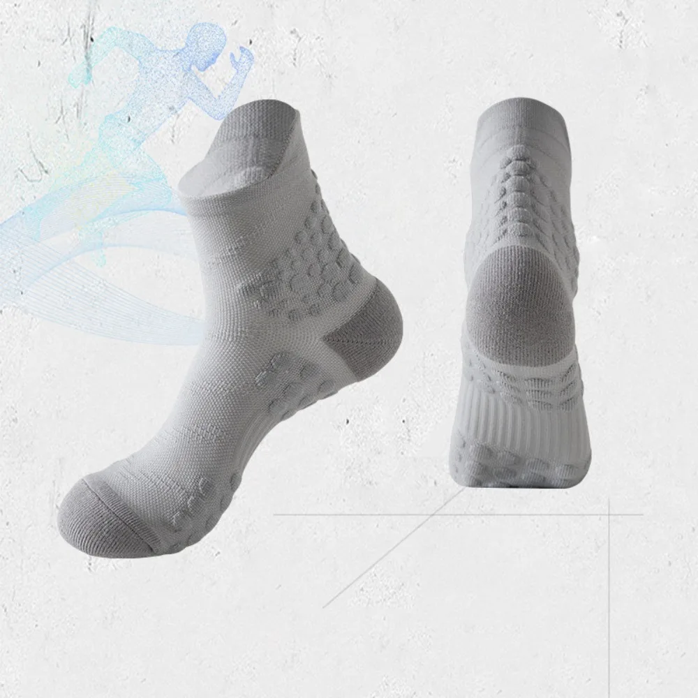 

Sweat-Absorbent Anti-Slip Sports Socks Deodorant Comfortable Men's Badminton Socks Professional Low Towel Bottom Socks Unisex