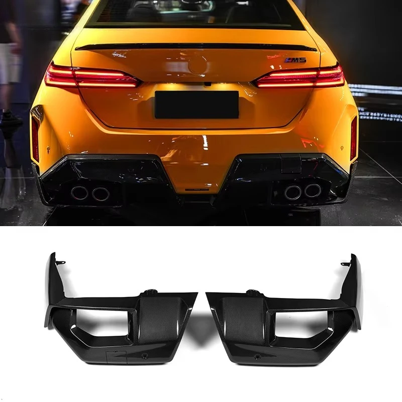 

High Quality M5 G90 MP Style Carbon Fiber Rear Diffuser Rear Splitter Lip for M5 G90 G99 2025+