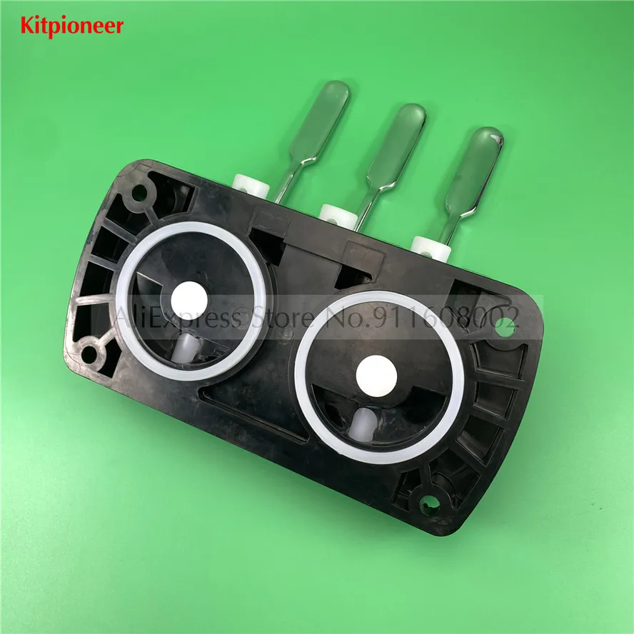 1 комплект блока клапанов, новые крепежные головки, передняя панель, часть машины для мягкого мороженого MQL, аксессуары + 3 стержня клапана, 3 металлические ручки