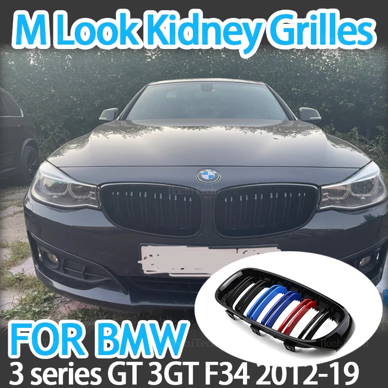 

High Quality ABS Car Styling Front Kidney Grille Dual Slat Grille For BMW 3 Series GT 3GT F34 2012-2019 320i 328i 335i XDrive