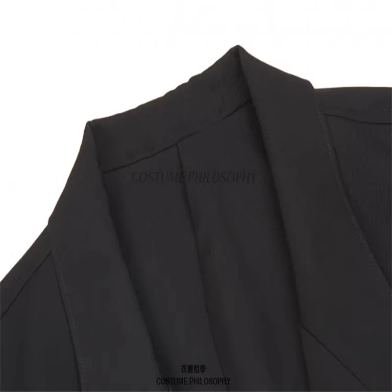 New 2025 Runway Loose Multi-Pocket Design Long-Sleeved Coat and Long Windbreaker. High-Quality S-6XL! Large-Sized Clothing.