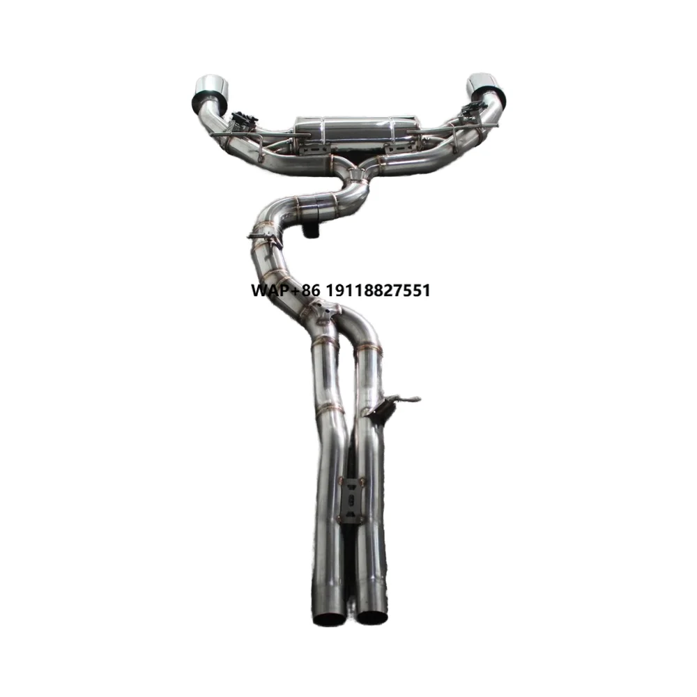 

Tuning Catback Exhaust Pipe forRS3/TTRS 2.5T Stainless Steel Escape Exhaust Muffler Pipe Valvetronic Exhaust