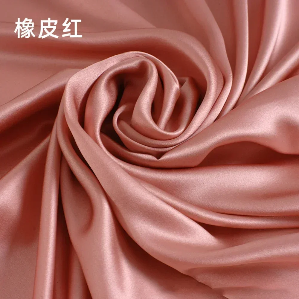 100% Pure Silk Fabric Natural Mulberry Silk Fabric 114CM Width 16 Momme High-quality Plain Crepe Satin