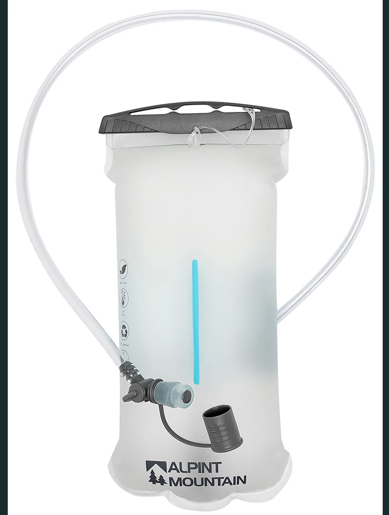 2L Hydration Bladder BPA-Free Leak Proof Durable Water Reservoir for Cycling,Hiking,Running,Climbing,Biking TPU Material
