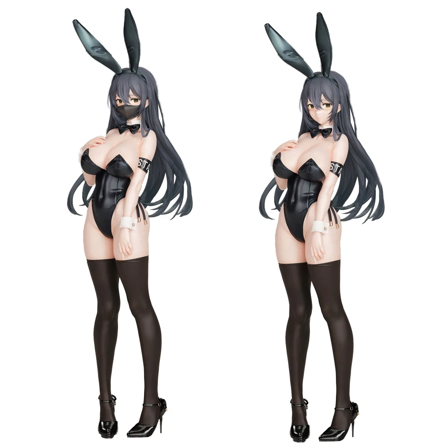 24cm Hentai Figure Kuro Bunny Kouhai-chan Action Figure Sexy Bunny Girl PVC Adult Collection Model Doll Toys Hard Body