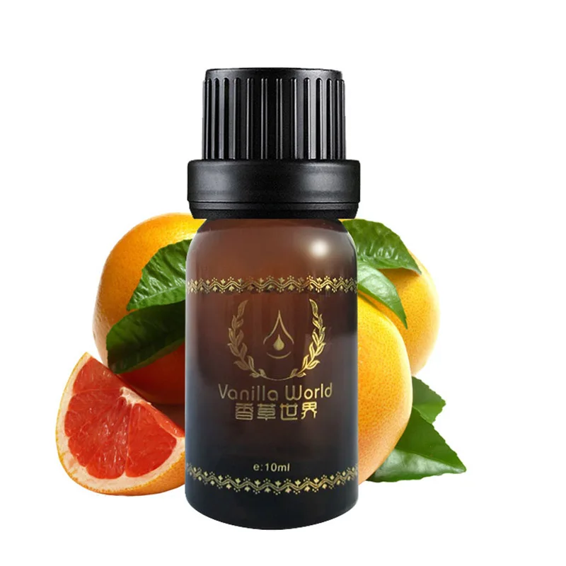 Vanilla Wereld Grapefruit Etherische Olie 10Ml Verstevigende Huid Face-Lift Essentiële Olie Kachelpijp Gewichtsverlies Product Ontgeuringseffect